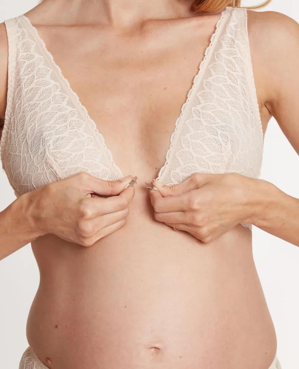 Cache Cœur Soutiens-gorge Sans Armatures|Soutiens-gorge Sans Armatures-Brassière de maternité et d’allaitement Bliss Blush
