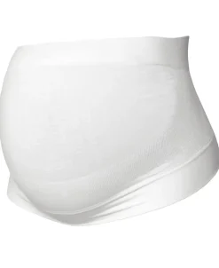 Cache Cœur Ceintures De Grossesse-Ceinture de maintien de grossesse Signature - coton bio - naturel Blanc