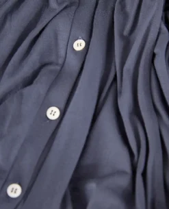 Cache Cœur Homewear|Nuisettes Grossesse-Chemise de nuit de maternité et d’allaitement Louna bleu nuit