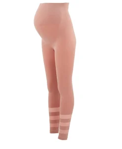Cache Cœur Sportswear De Maternité|Collants Et Leggings De Grossesse-Legging de sport et de grossesse Woma rose