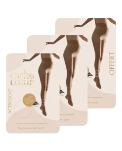 Cache Cœur Collants Et Leggings De Grossesse|Bundles / Pack / Lots-Lot de 3 paires de collants fins (30 deniers) - Activ' Light beige