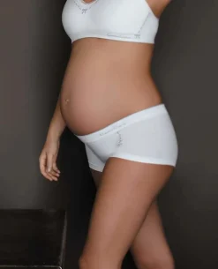 Cache Cœur Bundles / Pack / Lots|Bundles / Pack / Lots-Lot de 3 Shorty de grossesse Illusion ivoire