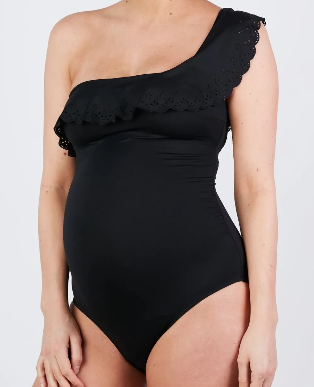 Cache Cœur Maillots De Bain De Grossesse|Maillots De Bain Allaitement-Maillot de bain de grossesse Bloom Noir