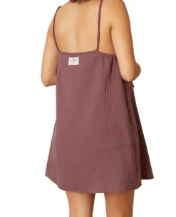 Cache Cœur Homewear|Nuisettes Grossesse-Nuisette de grossesse et d'allaitement Trousseau Prune