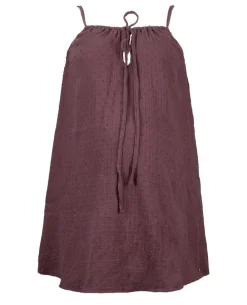 Cache Cœur Homewear|Nuisettes Grossesse-Nuisette de grossesse et d'allaitement Trousseau Prune