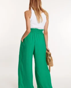 Cache Cœur Pantalons, Jupes & Shorts-Pantalon de grossesse Sahel Vert
