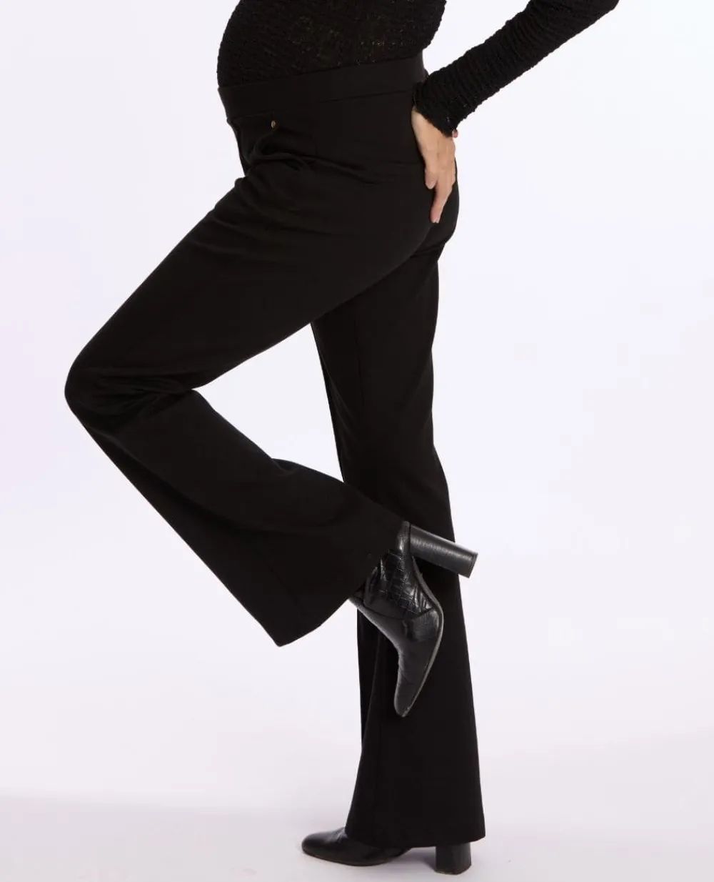 Cache Cœur Pantalons, Jupes & Shorts-Pantalon flare de maternité Fabio