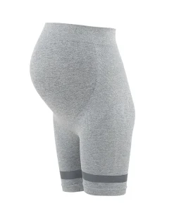 Cache Cœur Sportswear De Maternité|Collants Et Leggings De Grossesse-Panty de sport et de grossesse Woma gris