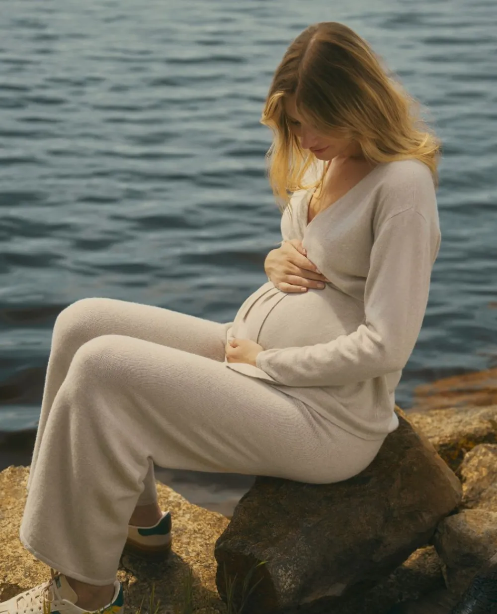 Cache Cœur Pulls D'allaitement|Chemises Et Tops D'allaitement-Pull de maternité Beverly