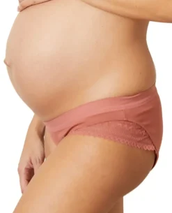 Cache Cœur Culottes De Grossesse|Culottes Et Shortys-Shorty de grossesse Serena Terracotta