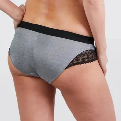 Cache Cœur Culottes De Grossesse|Culottes Et Shortys-Shorty de grossesse Serena Gris