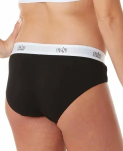 Cache Cœur Culottes De Grossesse|Culottes Et Shortys-Shorty de grossesse taille basse Life Noir
