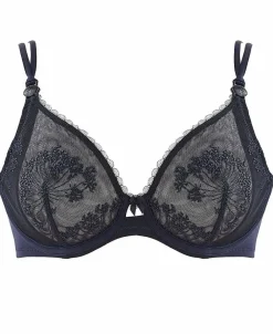 Cache Cœur Soutiens-gorge Avec Armatures|Soutiens-gorge Avec Armature-Soutien gorge classique LOUISE grossesse et allaitement Marine