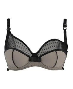Cache Cœur Soutiens-gorge Avec Armatures|Soutiens-gorge Avec Armature-Soutien-gorge d'allaitement Garçonne | Made In France Beige