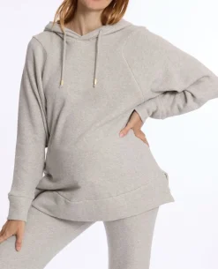 Cache Cœur Homewear|Pulls D'allaitement-Sweat à capuche de grossesse et d’allaitement Billie