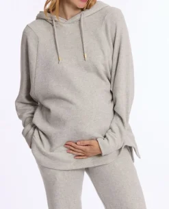 Cache Cœur Homewear|Pulls D'allaitement-Sweat à capuche de grossesse et d’allaitement Billie