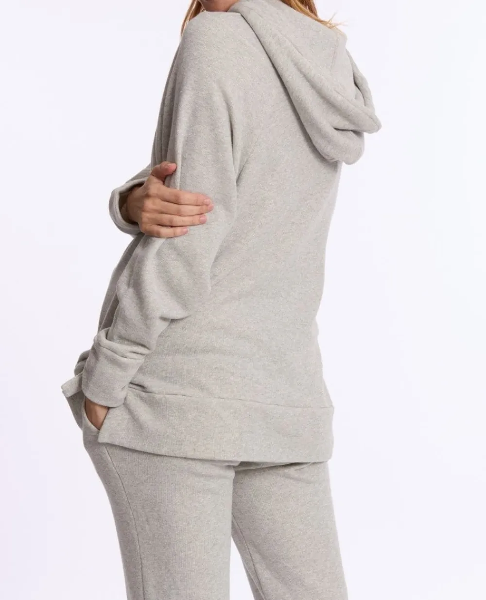 Cache Cœur Homewear|Pulls D'allaitement-Sweat à capuche de grossesse et d’allaitement Billie