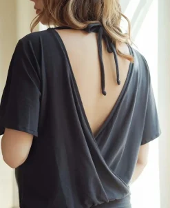 Cache Cœur Chemises Et Tops D'allaitement|Pyjamas & Homewear-Top de grossesse et d'allaitement Origin indigo